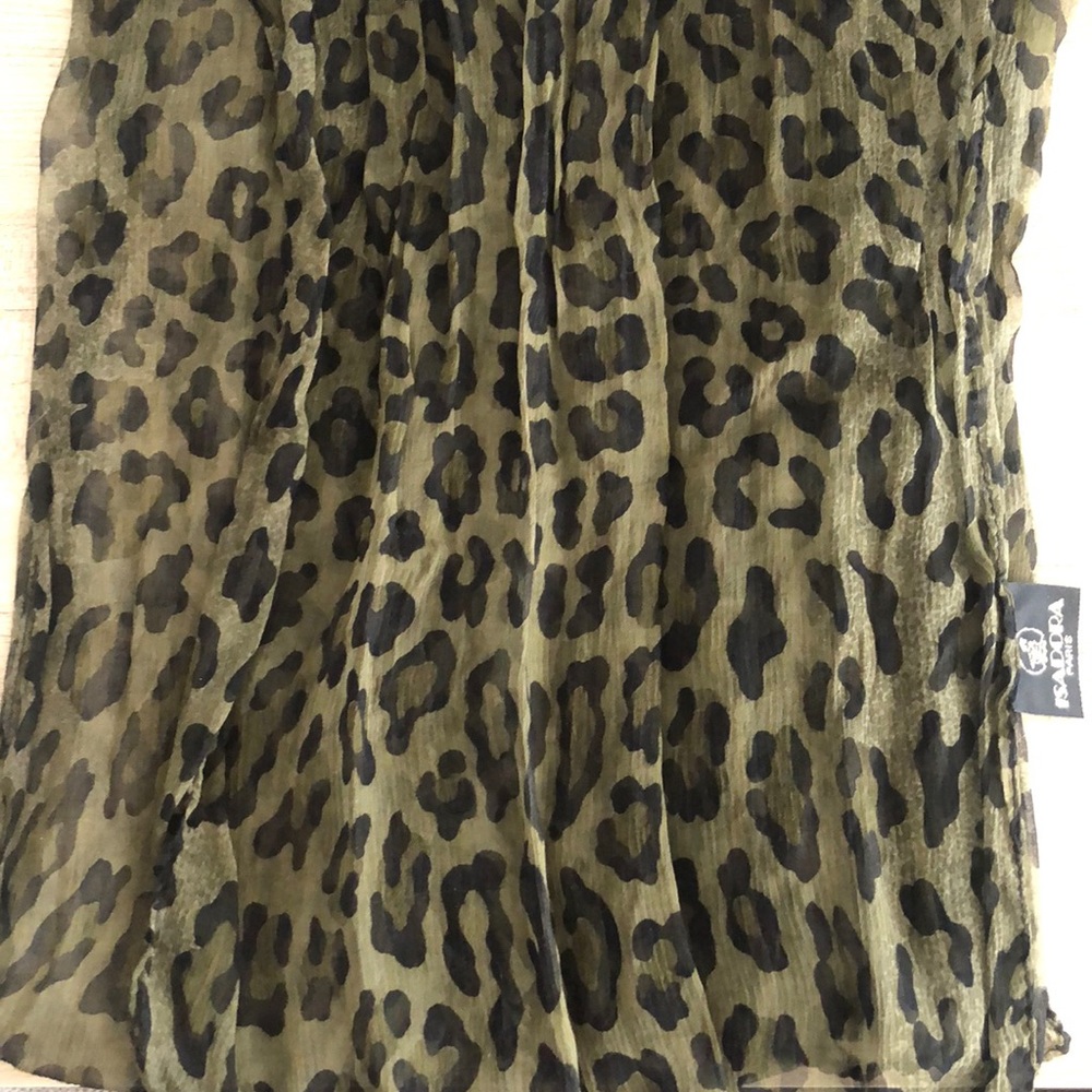Isadora Animal Print Scarf
